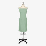 KAF Home Monaco Slubbed Yarn Apron, Mineral Green