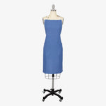 KAF Home Monaco Slubbed Yarn Apron, Dutch Blue