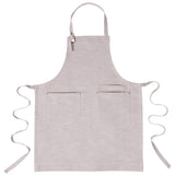 KAF Home Strada Chambray Slub Apron, Gray
