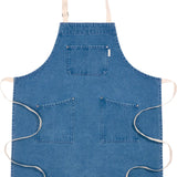 KAF Home Tailor Denim Chefs Apron