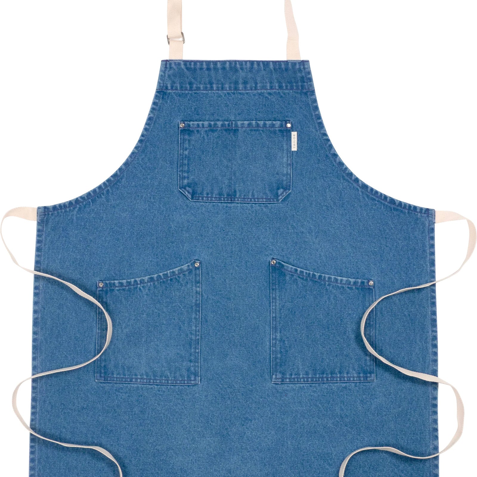 KAF Home Tailor Denim Chefs Apron