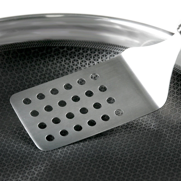 Frieling Black Cube 9-1/2 Inch Stainless/Nonstick Hybrid Fry Pan