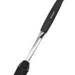 Braize BBQ Basting Mop, Silicone Sauce Mop with Removable Head & Rubber Handle for Grilling, Smoking & Barbecue