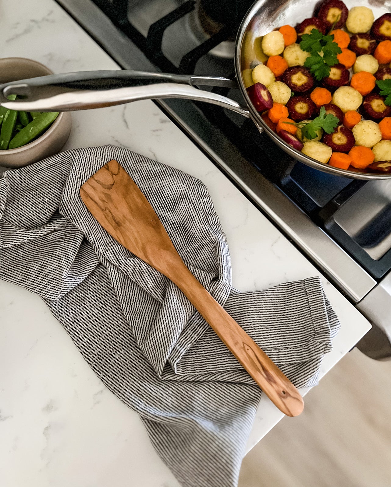 Cilio Toscana Olivewood 3 Piece Kitchen Utensil Set