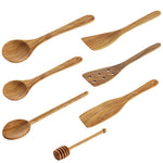 Cilio Toscana Olivewood 7 Piece Utensil Set