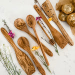 Cilio Toscana Olivewood Perforated Turner, 11.8-Inch
