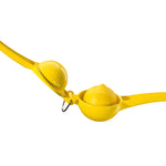 Cilio Aluminum Limona Lemon Squeezer, Yellow
