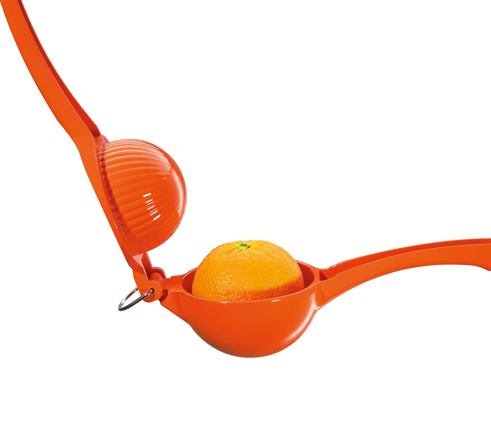 Cilio Aluminum Arancia Orange Squeezer, Orange