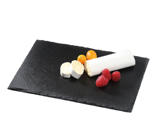 Cilio Slate Serving Board for Cheese and Appetizers, Rectangular, 11.8-Inch  x 7.9-Inch
