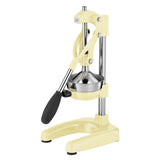 Cilio Amalfi Commercial Grade Manual Citrus Juicer, Extractor, and Juice Press, Cream