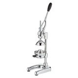 Cilio Amalfi Commercial Grade Manual Citrus Juicer, Extractor, and Juice Press, Silver Polished
