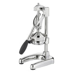Cilio Amalfi Commercial Grade Manual Citrus Juicer, Extractor, and Juice Press, Silver Polished