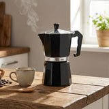 Cilio Classico Stovetop Espresso Maker, 15 ounce, Black