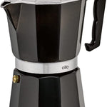 Cilio Classico Stovetop Espresso Maker, 15 ounce, Black