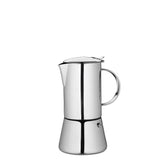 Cilio Aida Stainless Steel Stovetop Espresso Maker, Polished Stainless, 8.5 Oz.