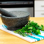 Cilio Giant Granite Mortar & Pestle, 5-Inch Height
