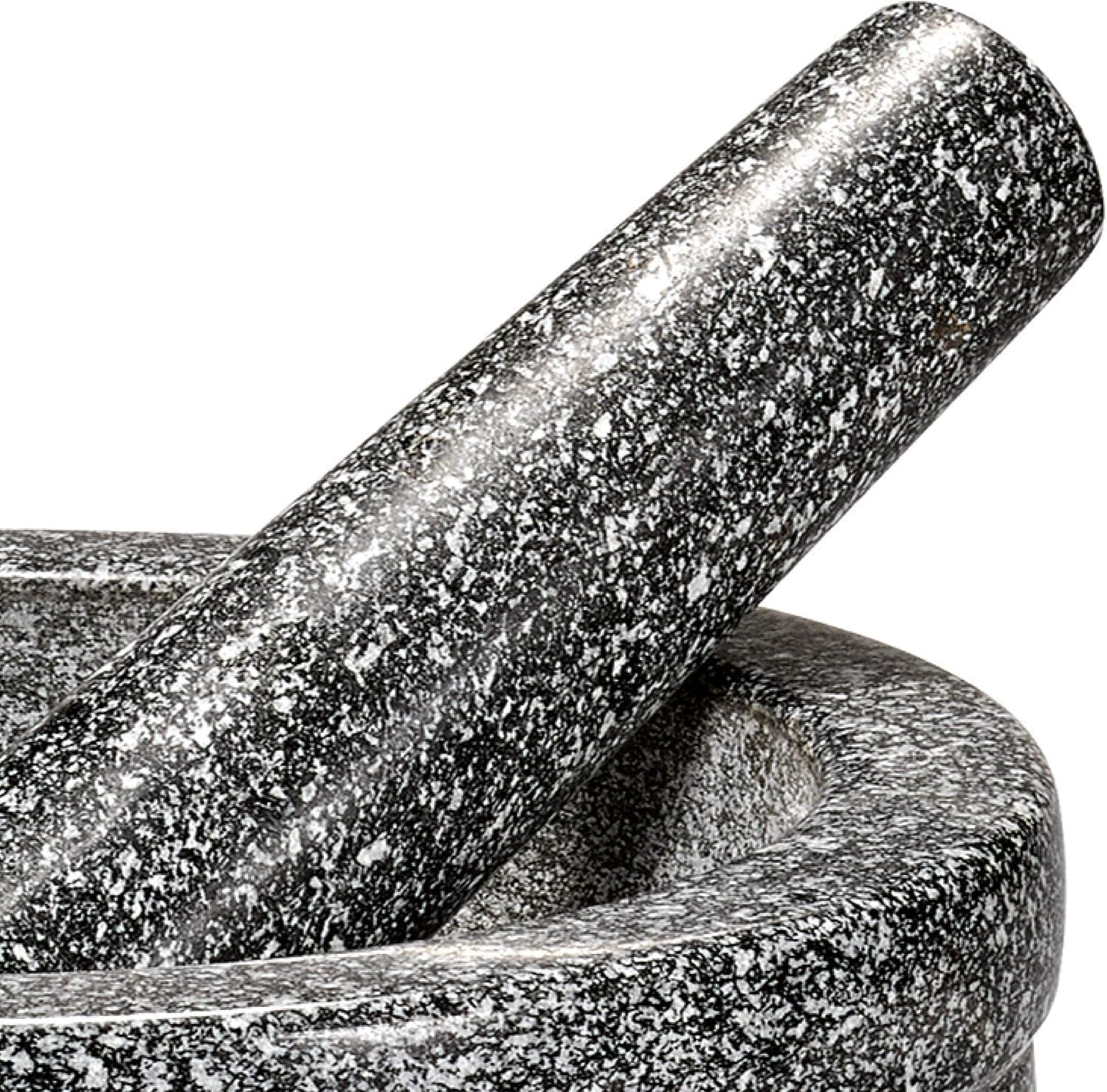 Cilio Giant Granite Mortar & Pestle, 5-Inch Height
