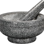 Cilio Giant Granite Mortar & Pestle, 5-Inch Height