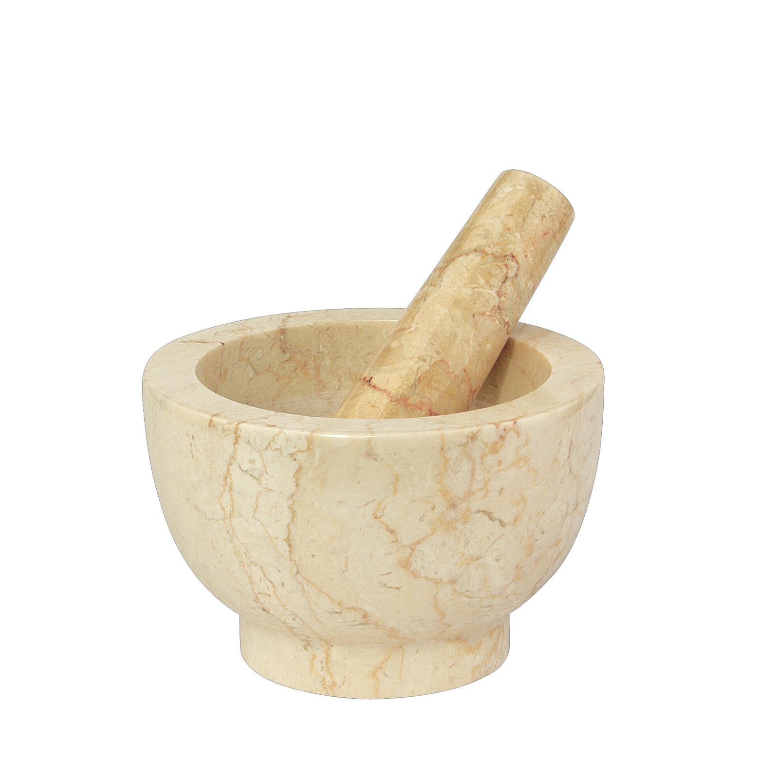 Cilio Prosecco Marble Mortar & Pestle, 2-Inch Height