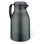 Cilio Monza Premium Insulated Server, Durable Glass Liner, 34 fl. Oz, Matte Black