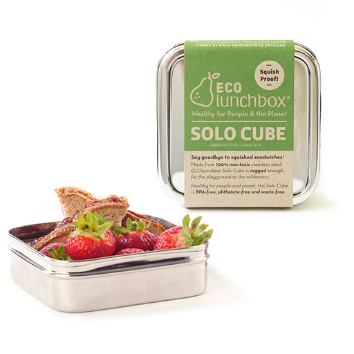 ECOlunchbox Solo Cube Stainless Steel Food Storage Container