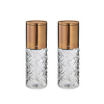 Cilio Cristallo Salt or Pepper Mill 2 Piece Set, Copper