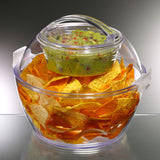 Prodyne Acrylic Iced Up Acrylic Salad To Go Bowl, 5.5 Qt.