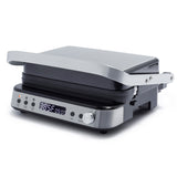 GreenPan Electric Indoor Stainless Steel 6-in-1 Contact Grill and Griddle w/Ceramic Nonstick Plates