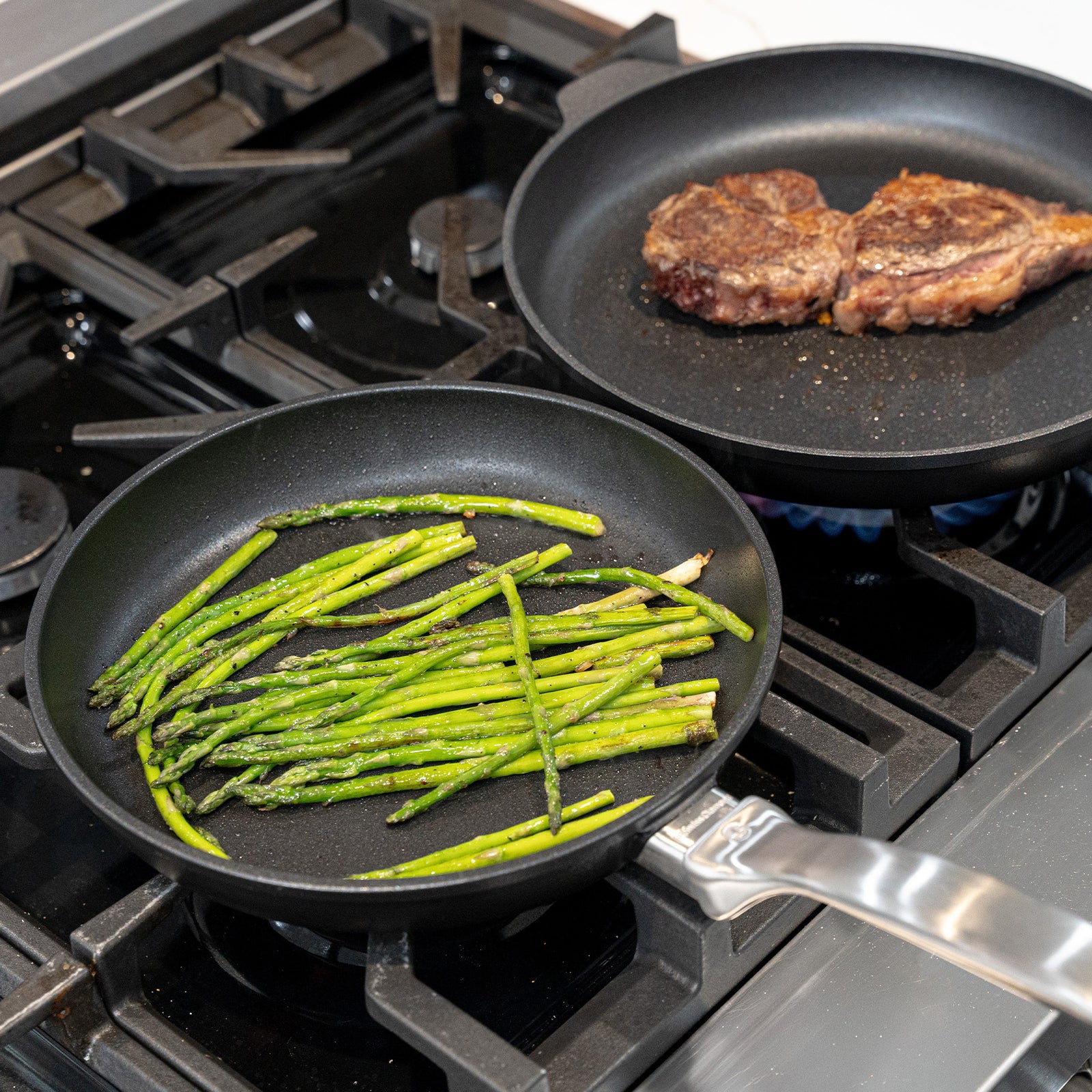 Swiss Diamond CHD Nonstick Fry Pan Duo, 9.5-Inch & 11-Inch, 2-Piece Set