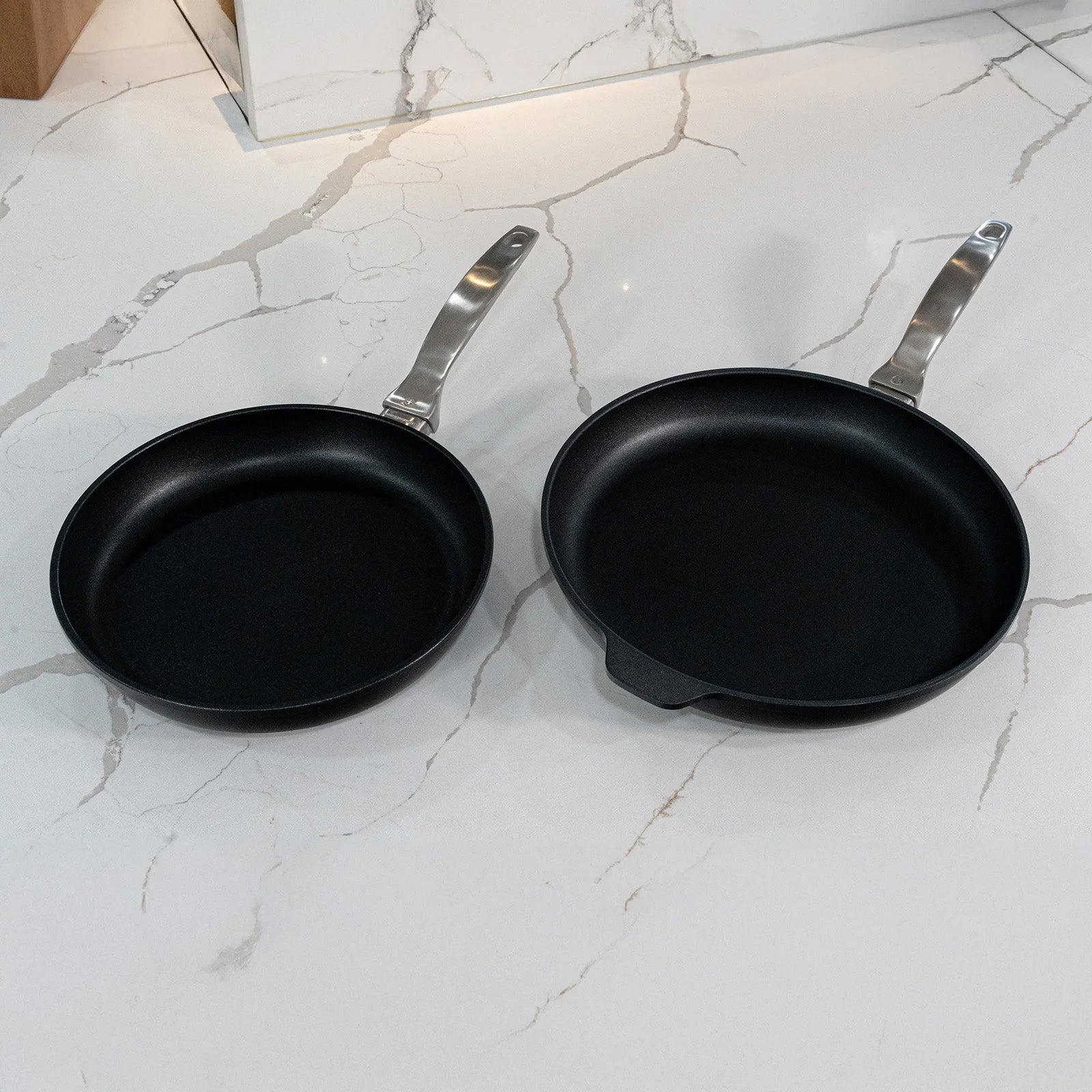 Swiss Diamond CHD Nonstick Fry Pan Duo, 9.5-Inch & 11-Inch, 2-Piece Set