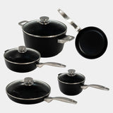 Swiss Diamond CHD 10 Piece Nonstick Cookware Set