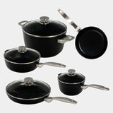 Swiss Diamond CHD Nonstick 9 Piece Cookware Set