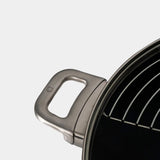 Swiss Diamond CHD Nonstick Wok with Glass Lid, 12.5-Inch