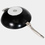 Swiss Diamond CHD Nonstick Wok with Glass Lid, 12.5-Inch