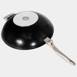 Swiss Diamond CHD Nonstick Wok with Glass Lid, 12.5-Inch