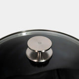 Swiss Diamond CHD Nonstick Stock Pot with Glass Lid, 8.5 qt