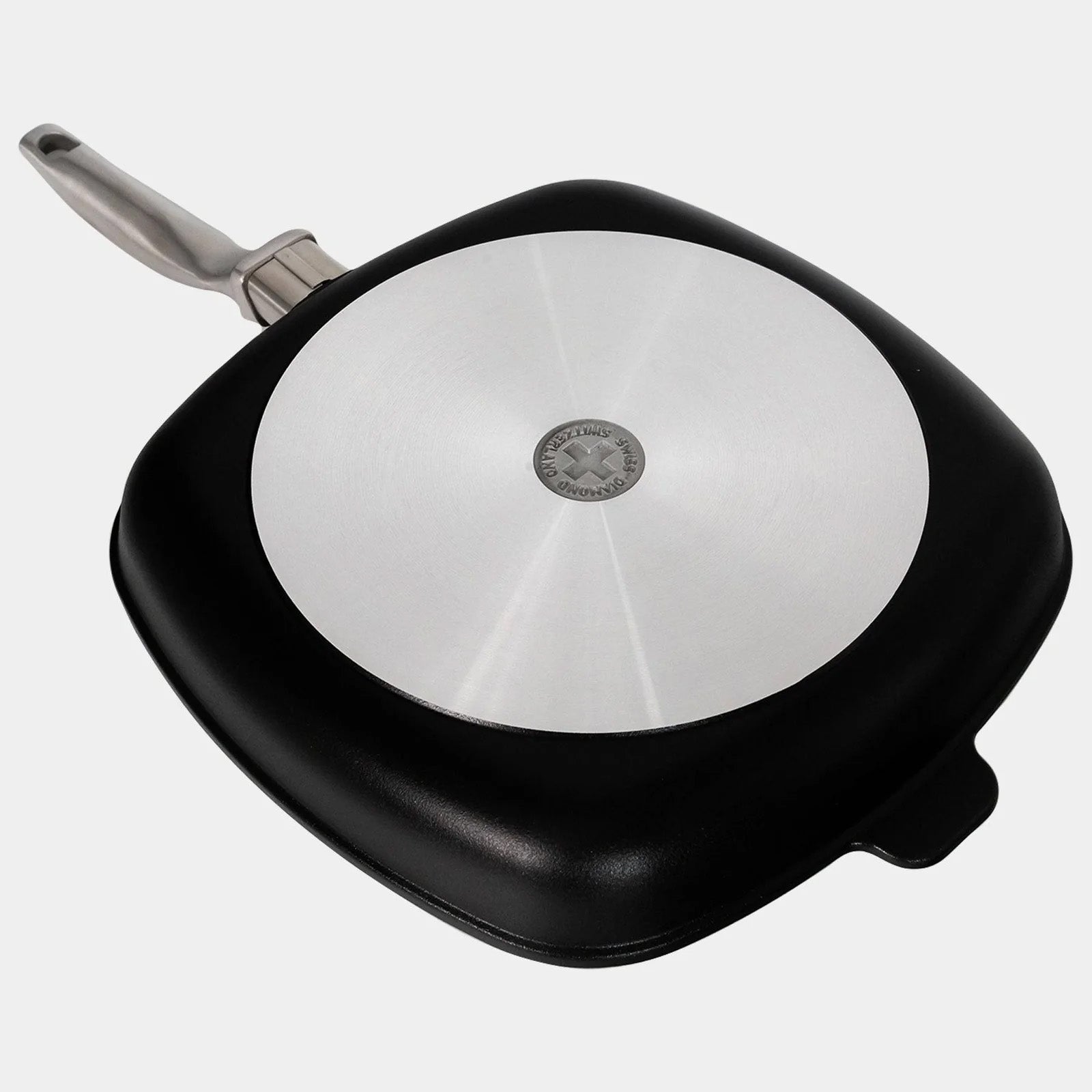 Swiss Diamond CHD Nonstick 11-Inch x 11-Inch Square Grill Pan