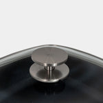 Swiss Diamond CHD Nonstick Square Saute Pan with Glass Lid, 11-Inch x 11-Inch