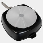 Swiss Diamond CHD Nonstick Square Saute Pan with Glass Lid, 11-Inch x 11-Inch