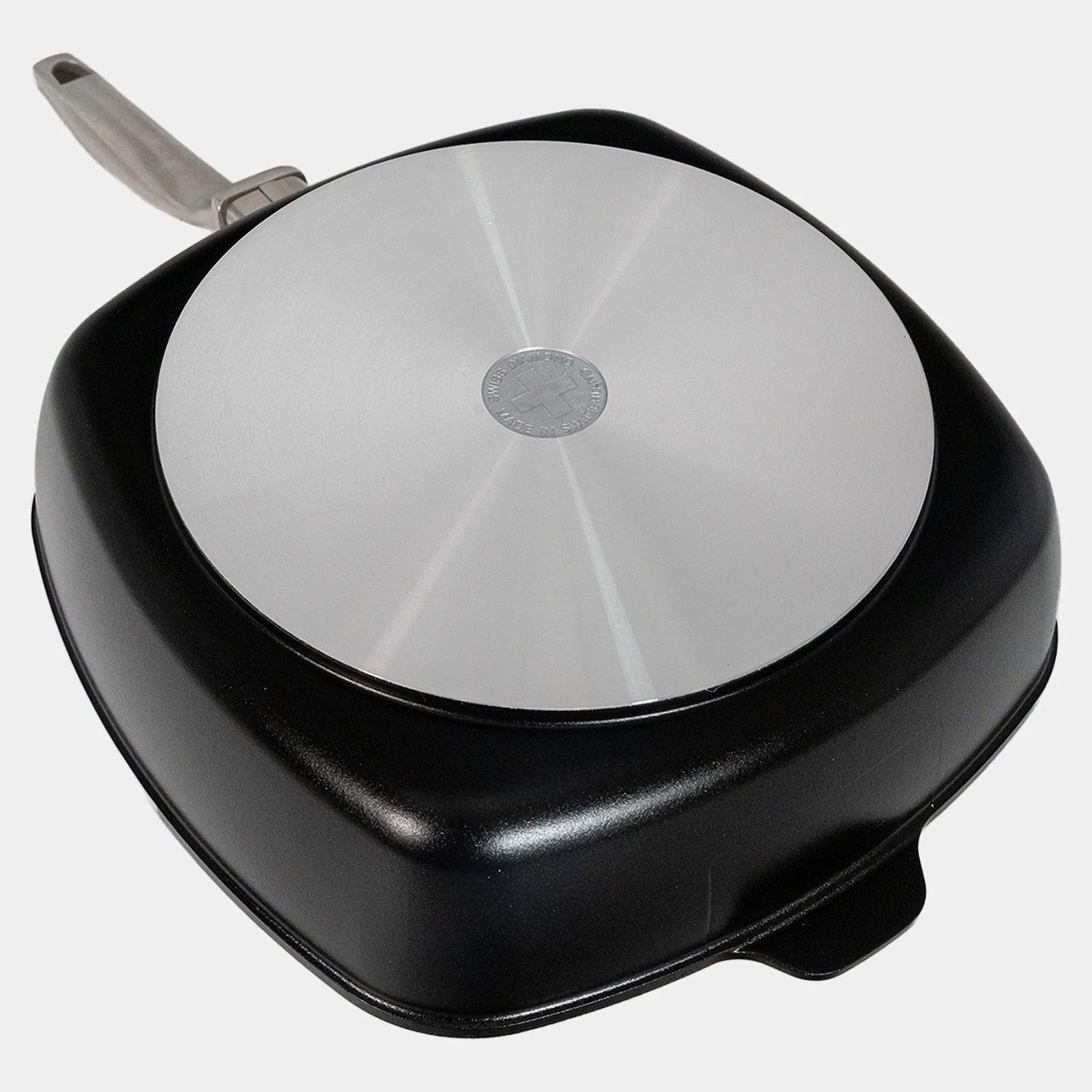 Swiss Diamond CHD Nonstick Square Saute Pan with Glass Lid, 11-Inch x 11-Inch