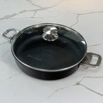 Swiss Diamond CHD Nonstick Sauteuse with Glass Lid, 3.7 qt