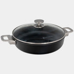 Swiss Diamond CHD Nonstick Sauteuse with Glass Lid, 3.7 qt