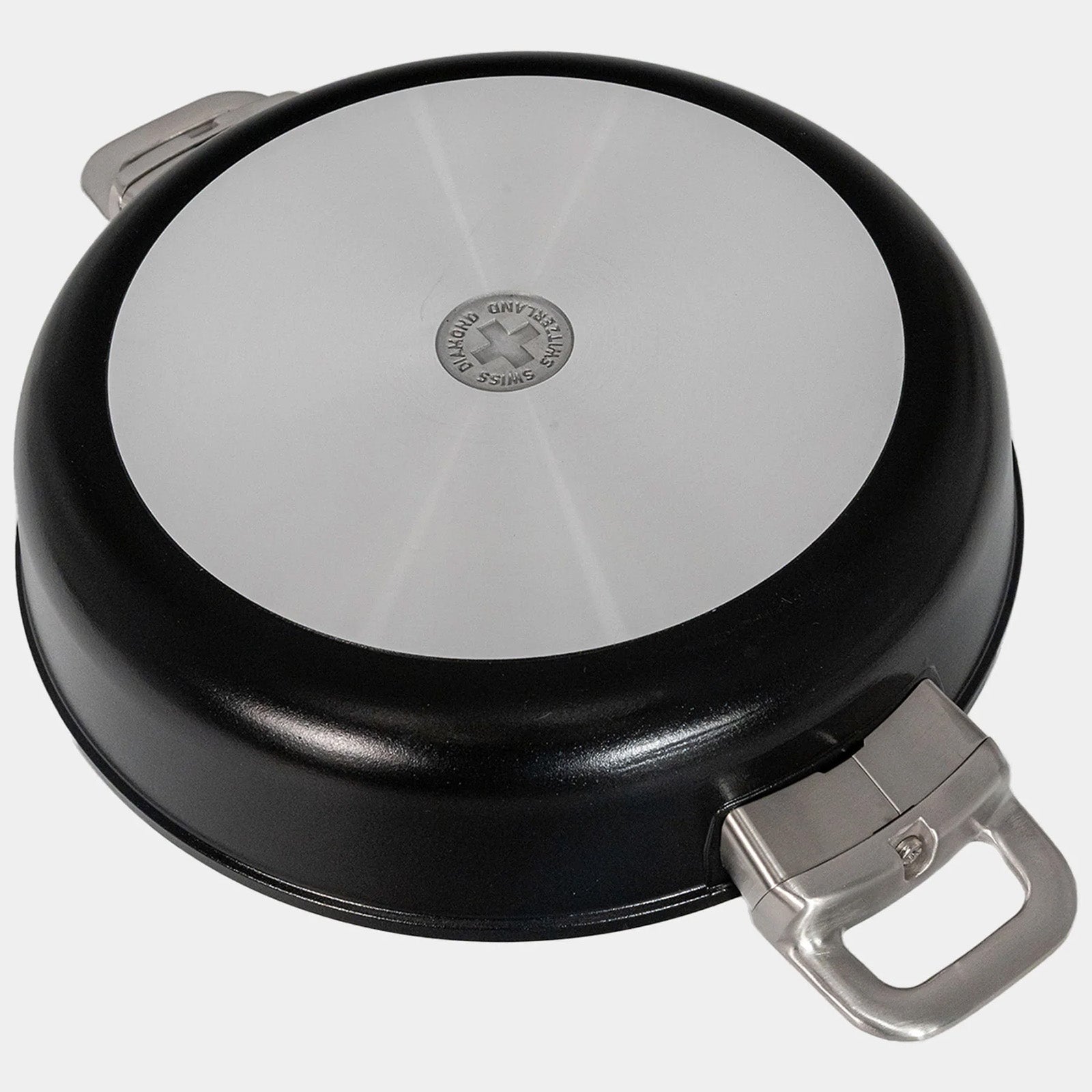 Swiss Diamond CHD Nonstick Sauteuse with Glass Lid, 4.8 qt