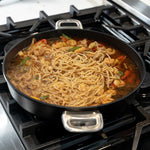 Swiss Diamond CHD Nonstick Sauteuse with Glass Lid, 4.8 qt