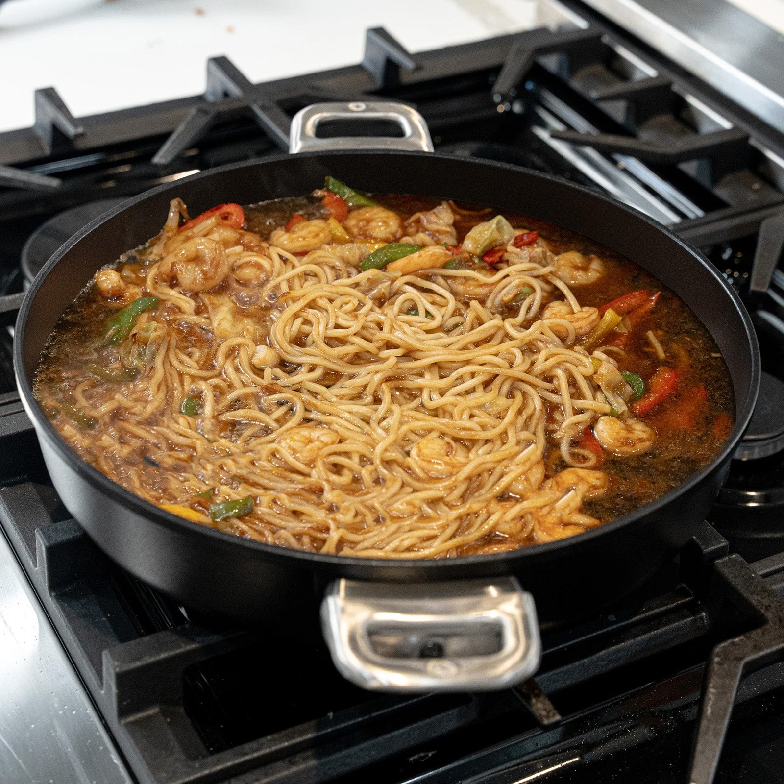 Swiss Diamond CHD Nonstick Sauteuse with Glass Lid, 4.8 qt