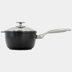 Swiss Diamond CHD Nonstick Saucepan with Glass Lid, 2.2 qt