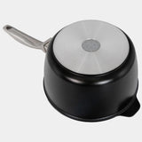 Swiss Diamond CHD Nonstick Saucepan with Glass Lid, 2.2 qt