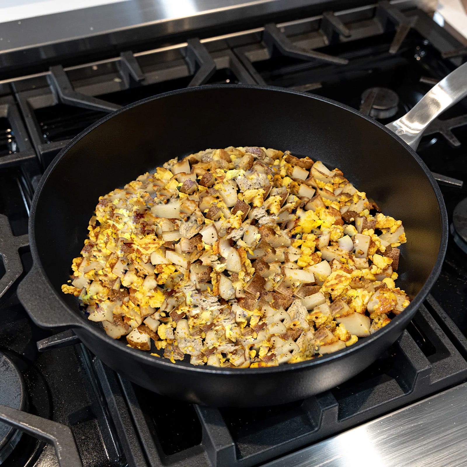 Swiss Diamond CHD Nonstick Saute Pan with Glass Lid, 3.8 qt