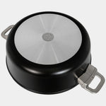 Swiss Diamond CHD Nonstick Braiser with Glass Lid, 5.3 qt
