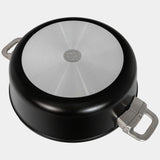 Swiss Diamond CHD Nonstick Braiser with Glass Lid, 5.3 qt